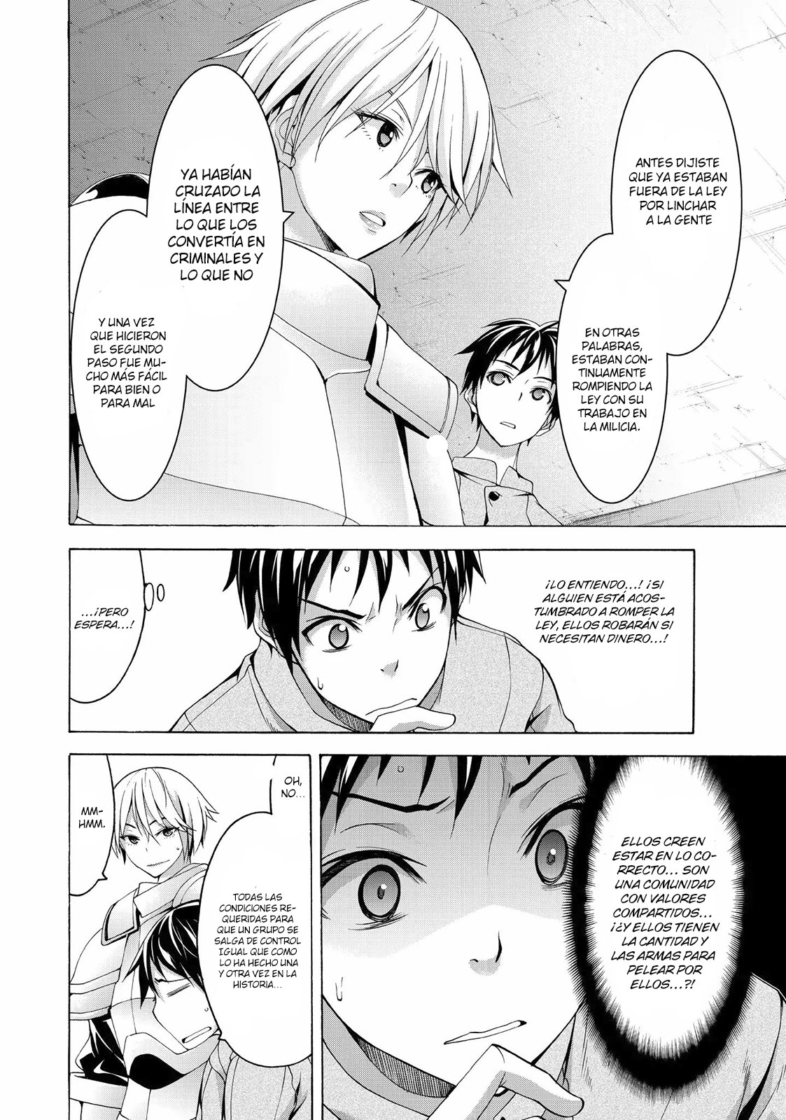 100-man no Inochi no Ue ni Ore wa Tatte Iru Capitulo 29 página 21