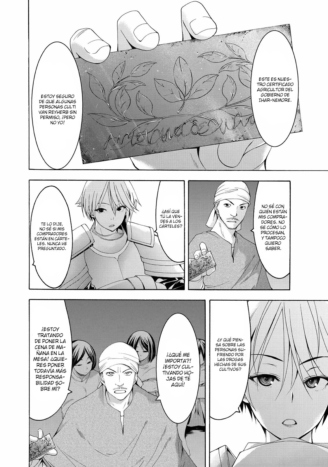 100-man no Inochi no Ue ni Ore wa Tatte Iru Capitulo 29 página 7