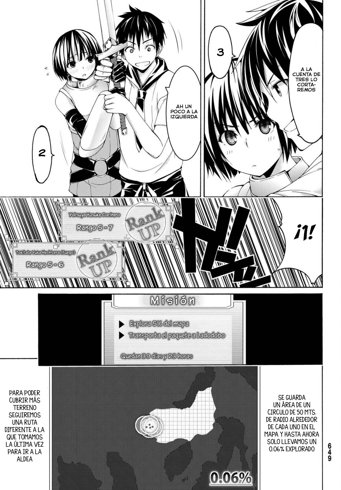 100-man no Inochi no Ue ni Ore wa Tatte Iru Capitulo 3 página 11