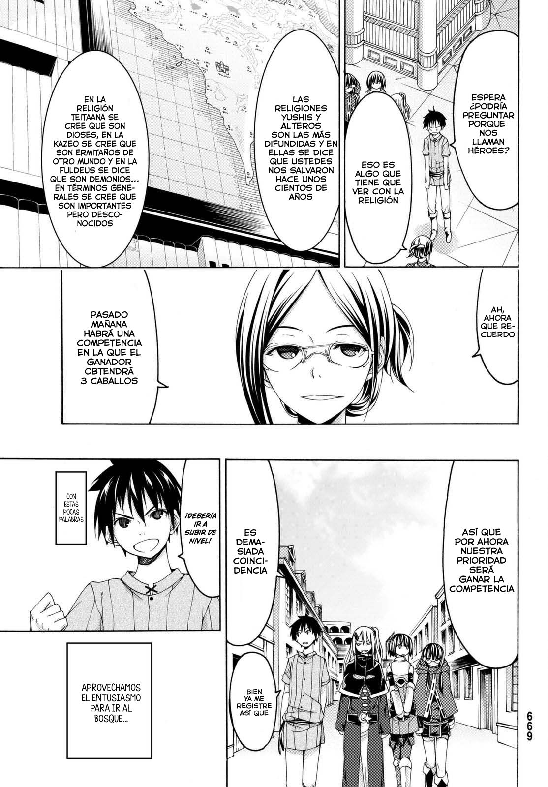 100-man no Inochi no Ue ni Ore wa Tatte Iru Capitulo 3 página 30