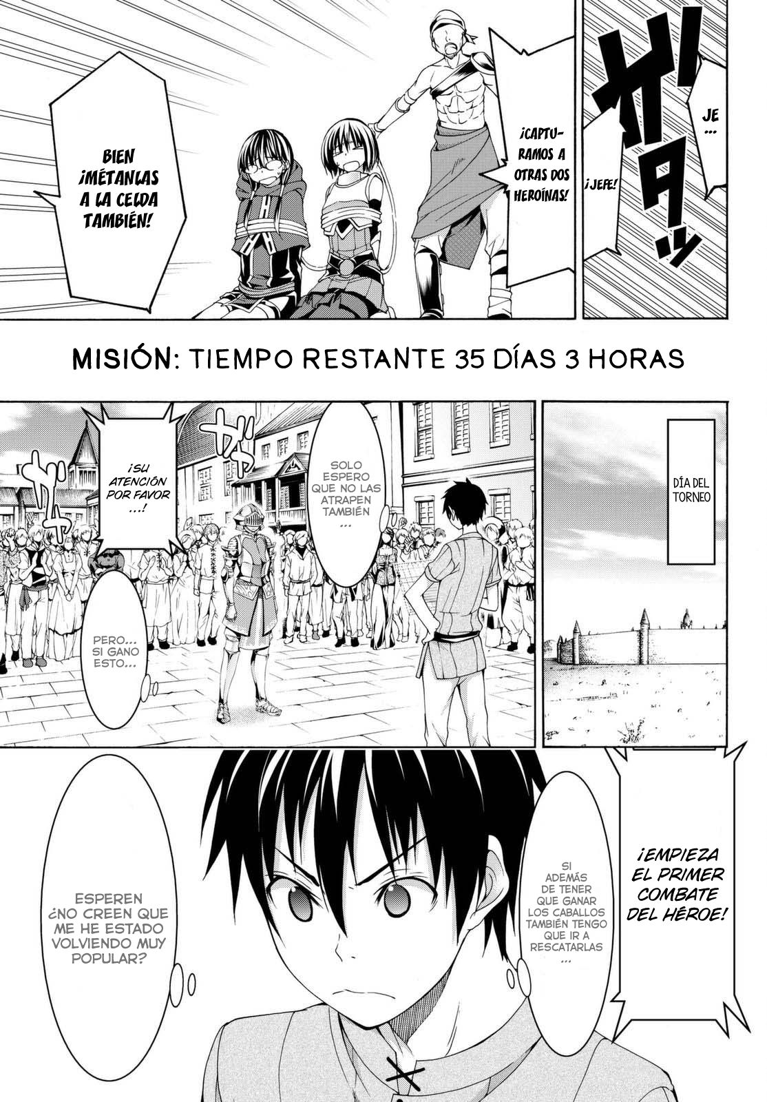 100-man no Inochi no Ue ni Ore wa Tatte Iru Capitulo 3 página 38