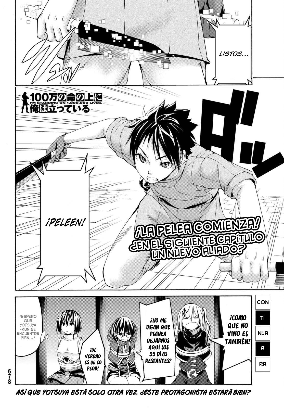 100-man no Inochi no Ue ni Ore wa Tatte Iru Capitulo 3 página 39