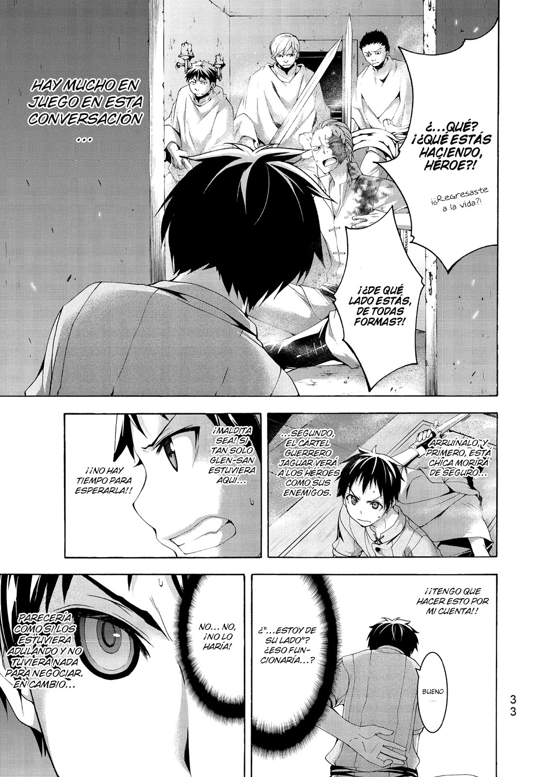 100-man no Inochi no Ue ni Ore wa Tatte Iru Capitulo 30 página 29
