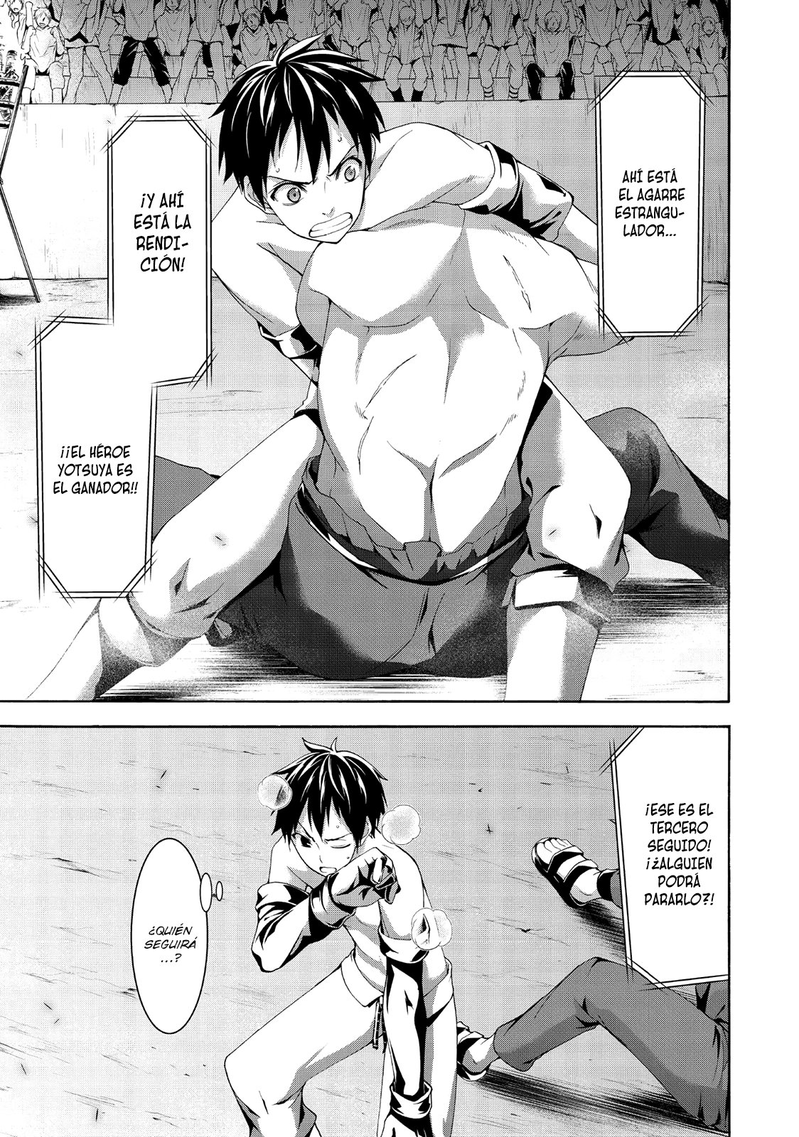 100-man no Inochi no Ue ni Ore wa Tatte Iru Capitulo 30 página 3