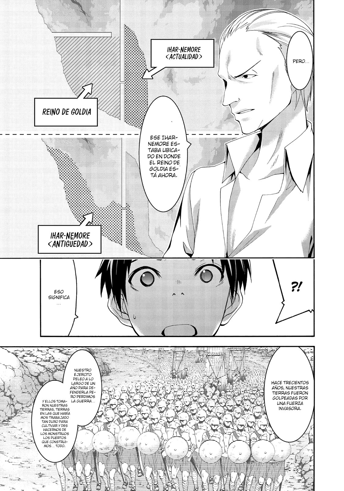 100-man no Inochi no Ue ni Ore wa Tatte Iru Capitulo 30 página 9