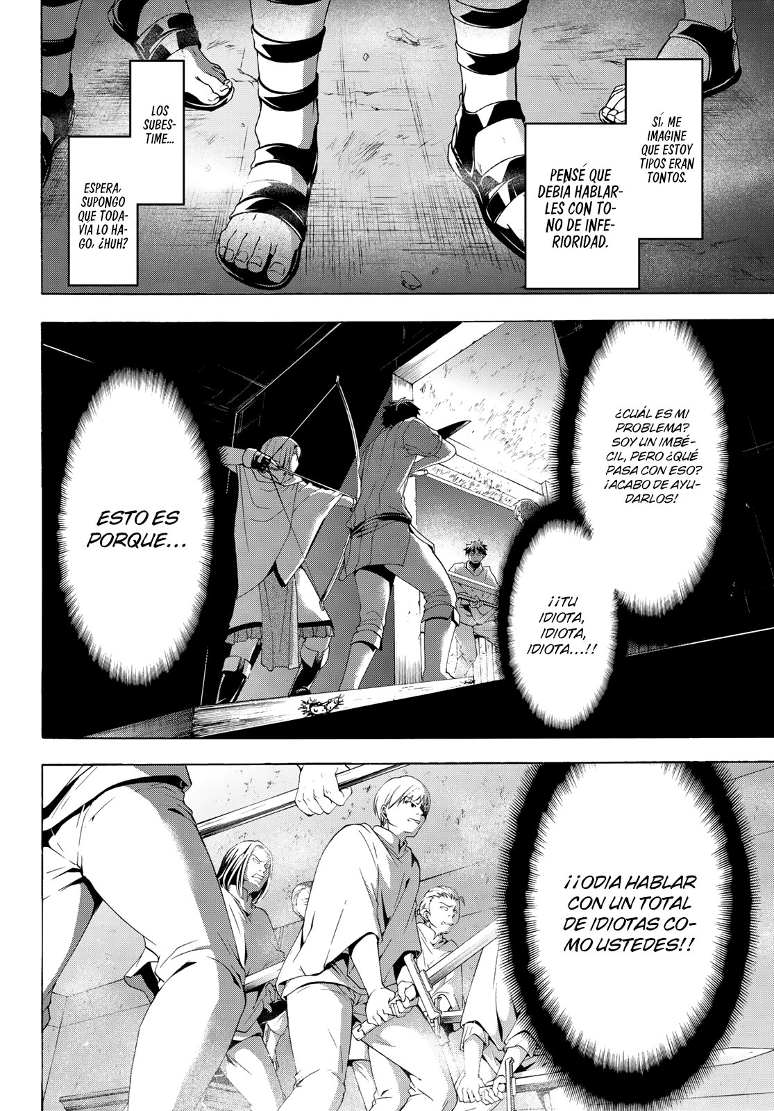 100-man no Inochi no Ue ni Ore wa Tatte Iru Capitulo 31 página 7