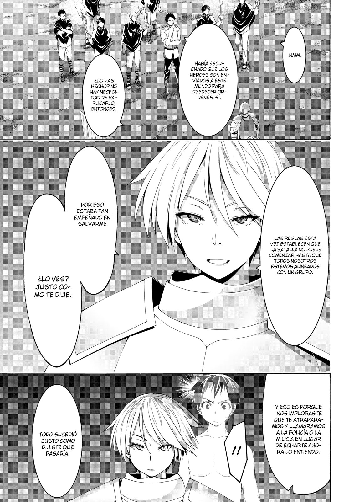 100-man no Inochi no Ue ni Ore wa Tatte Iru Capitulo 32 página 22