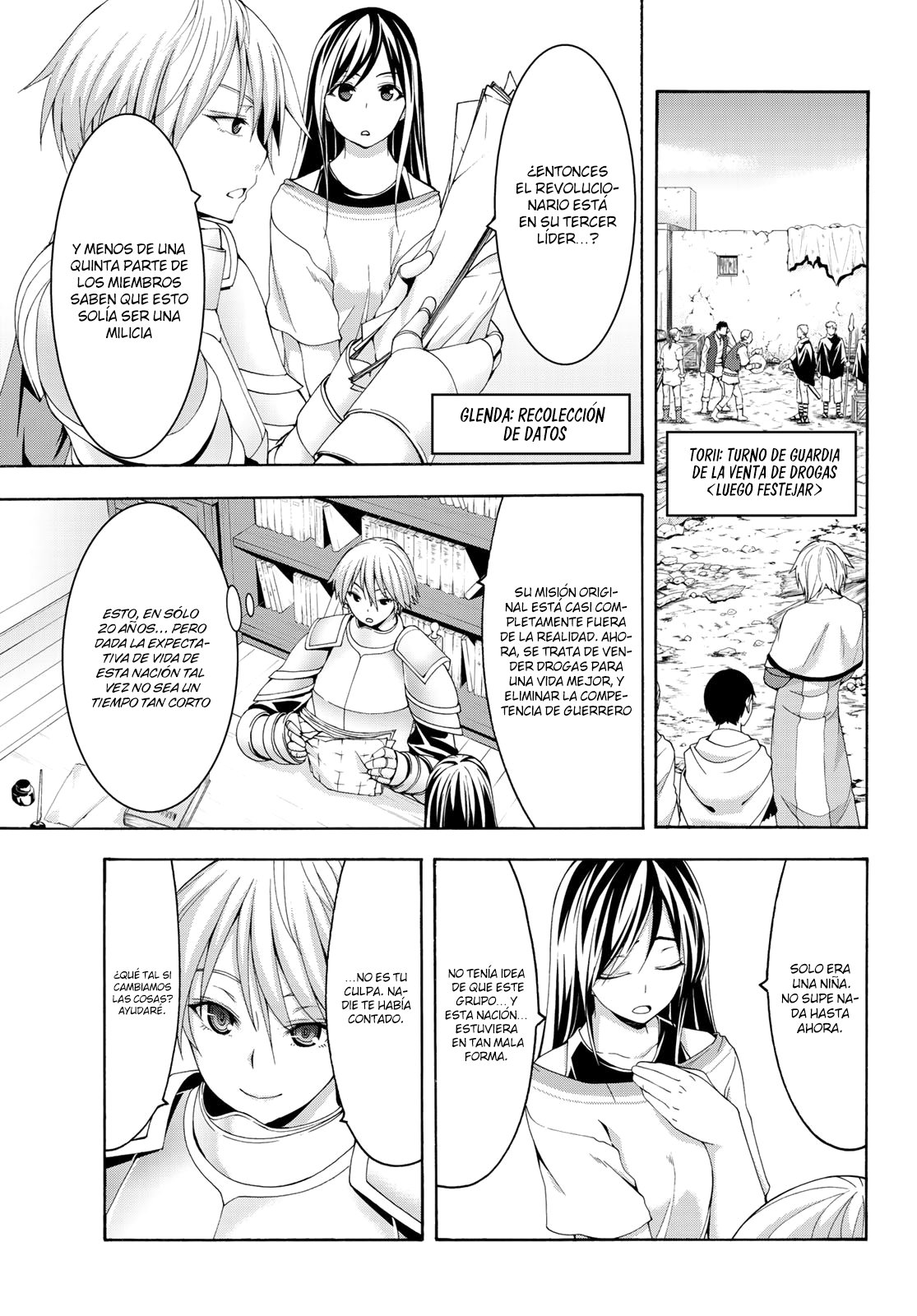 100-man no Inochi no Ue ni Ore wa Tatte Iru Capitulo 32 página 34