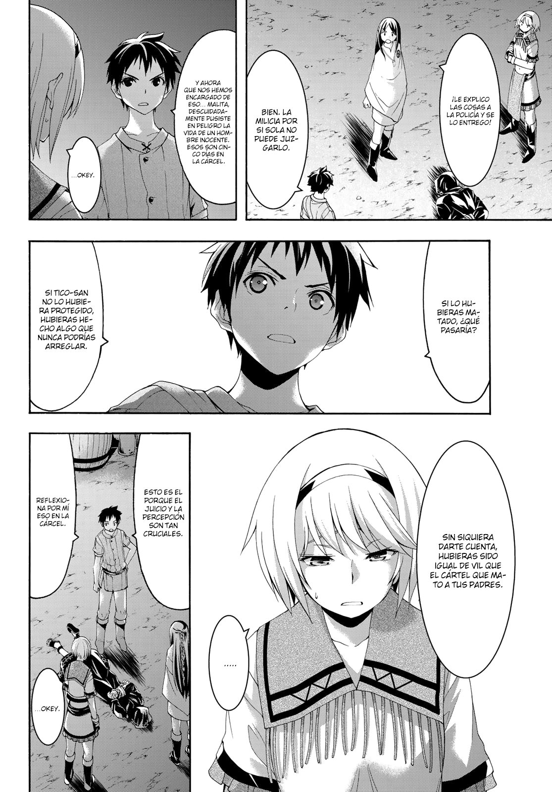 100-man no Inochi no Ue ni Ore wa Tatte Iru Capitulo 33 página 27