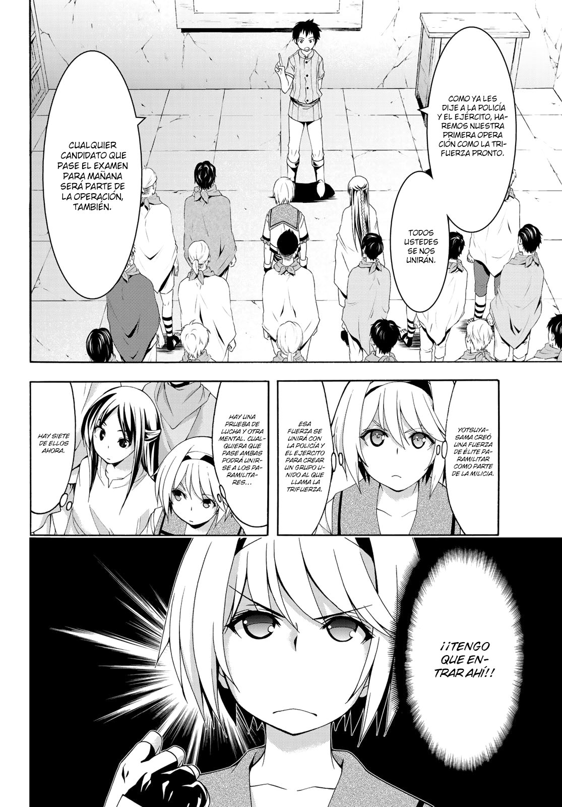 100-man no Inochi no Ue ni Ore wa Tatte Iru Capitulo 33 página 3