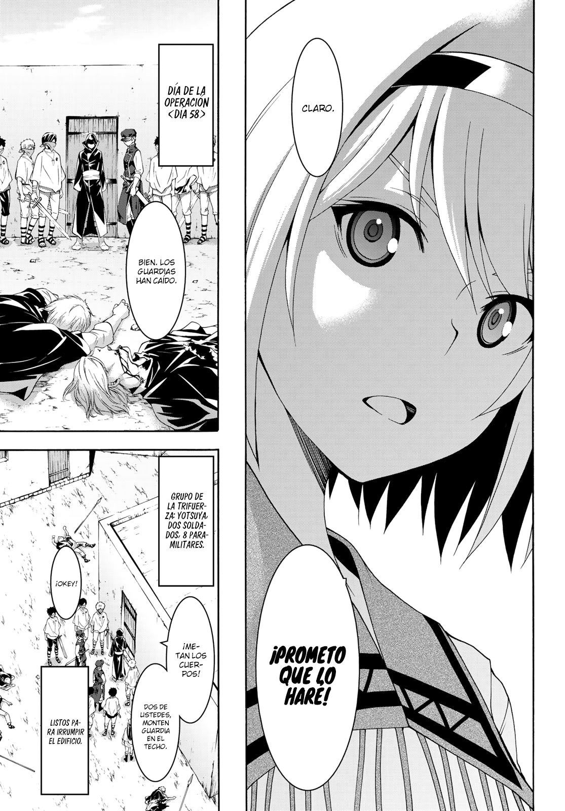 100-man no Inochi no Ue ni Ore wa Tatte Iru Capitulo 33 página 30