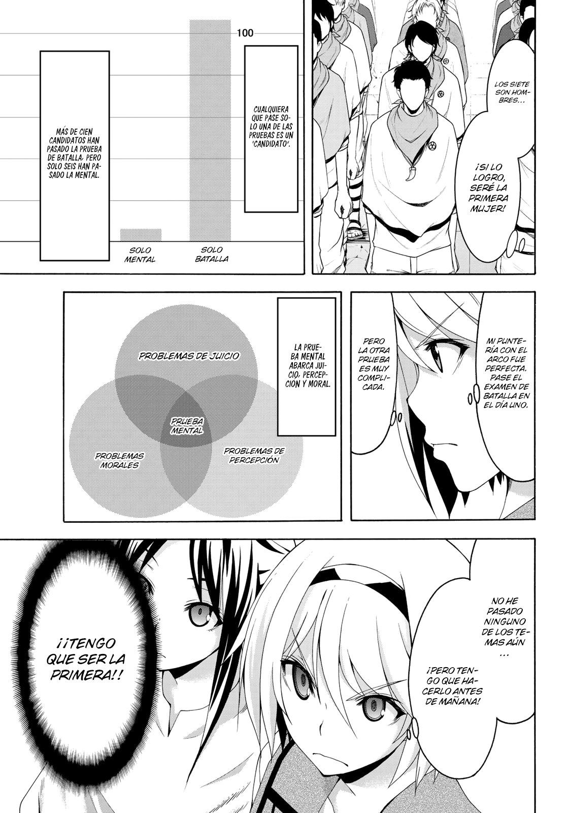 100-man no Inochi no Ue ni Ore wa Tatte Iru Capitulo 33 página 4