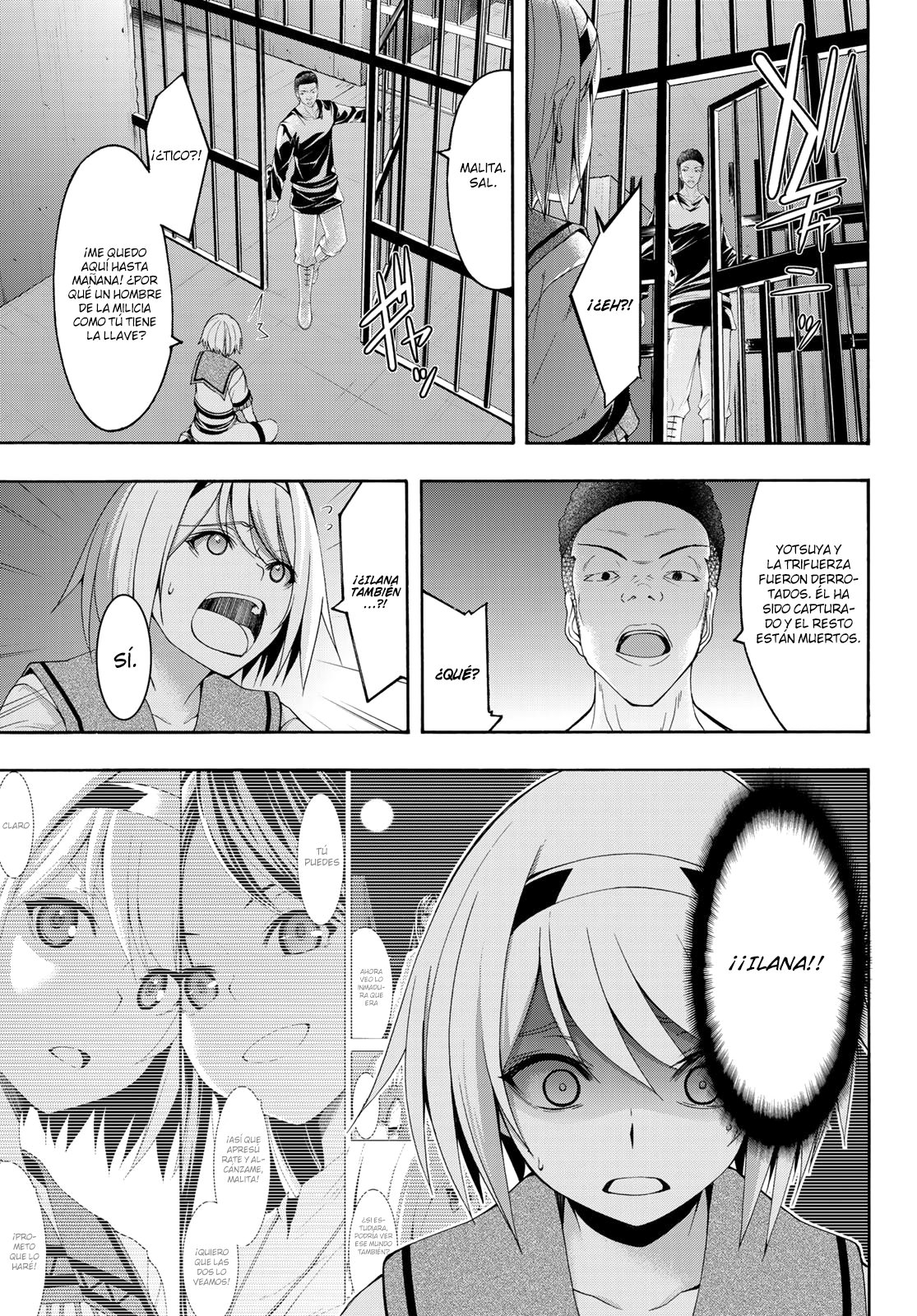 100-man no Inochi no Ue ni Ore wa Tatte Iru Capitulo 34 página 34