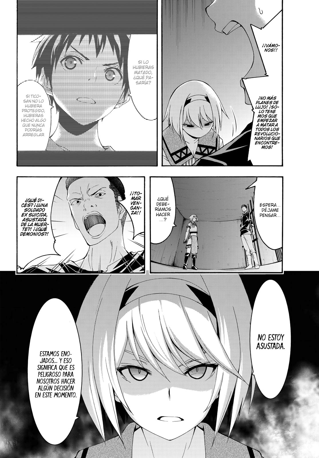 100-man no Inochi no Ue ni Ore wa Tatte Iru Capitulo 34 página 35