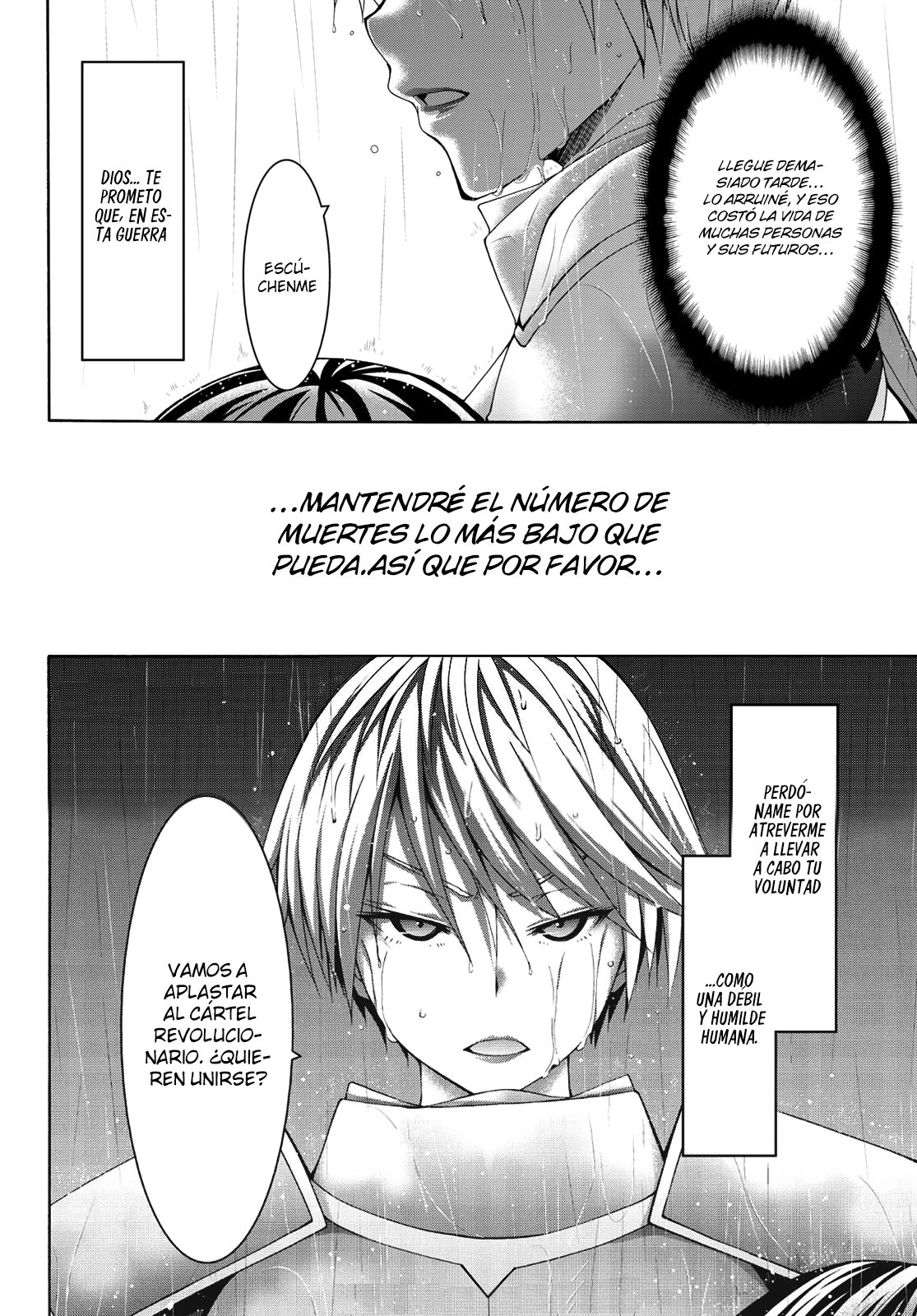 100-man no Inochi no Ue ni Ore wa Tatte Iru Capitulo 34 página 37