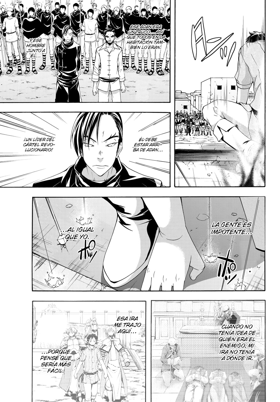 100-man no Inochi no Ue ni Ore wa Tatte Iru Capitulo 34 página 6
