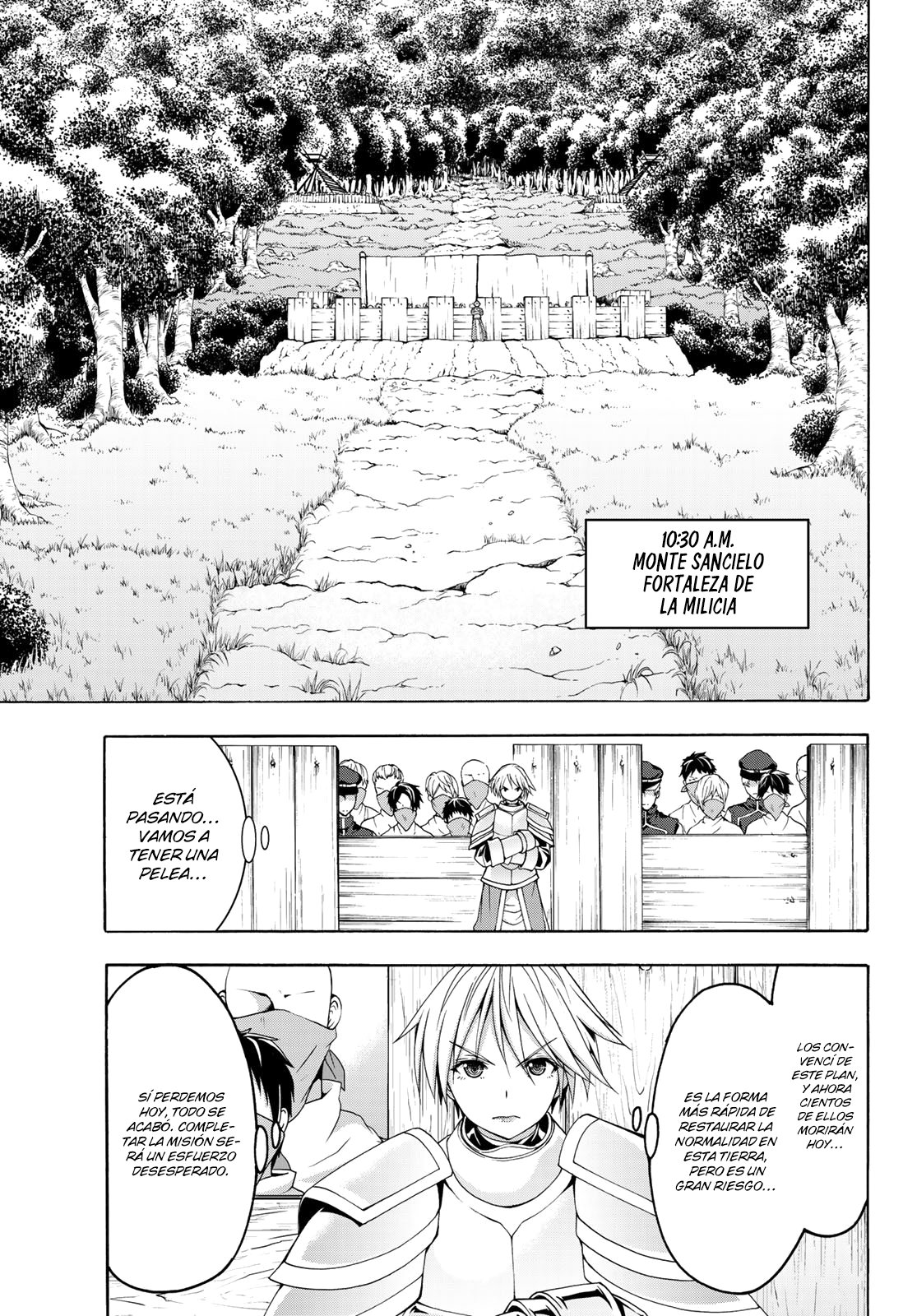 100-man no Inochi no Ue ni Ore wa Tatte Iru Capitulo 35 página 11