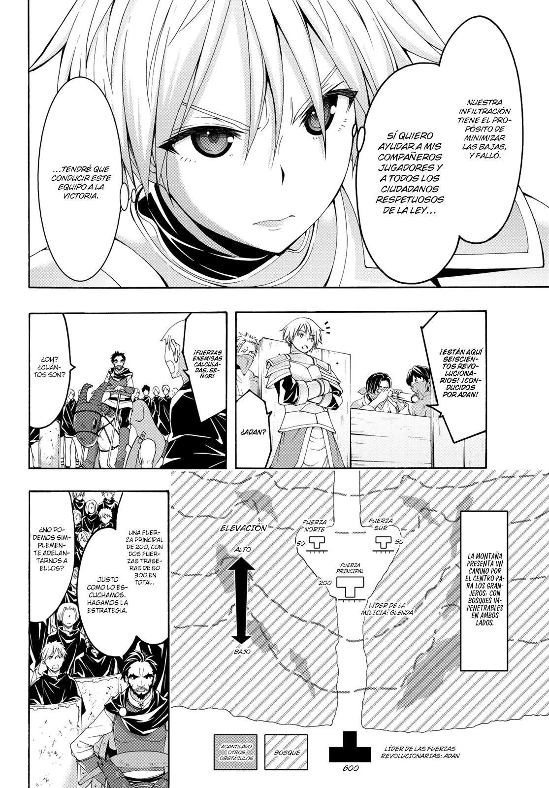 100-man no Inochi no Ue ni Ore wa Tatte Iru Capitulo 35 página 12