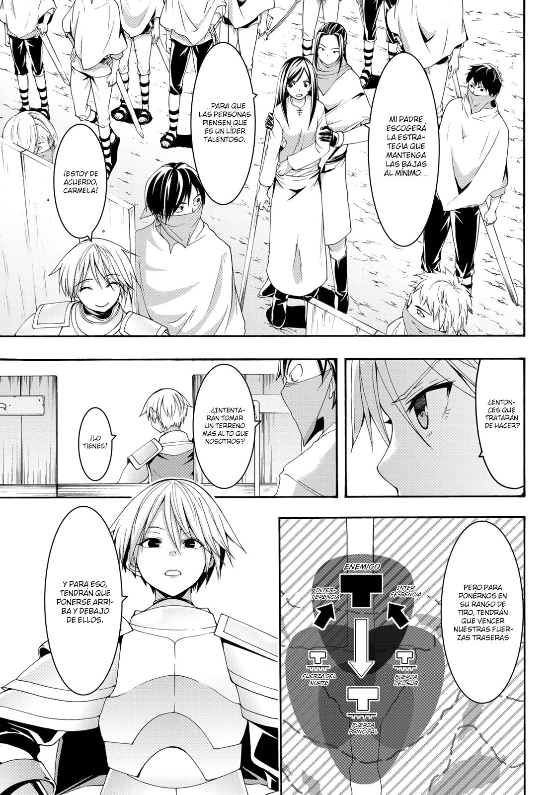 100-man no Inochi no Ue ni Ore wa Tatte Iru Capitulo 35 página 15