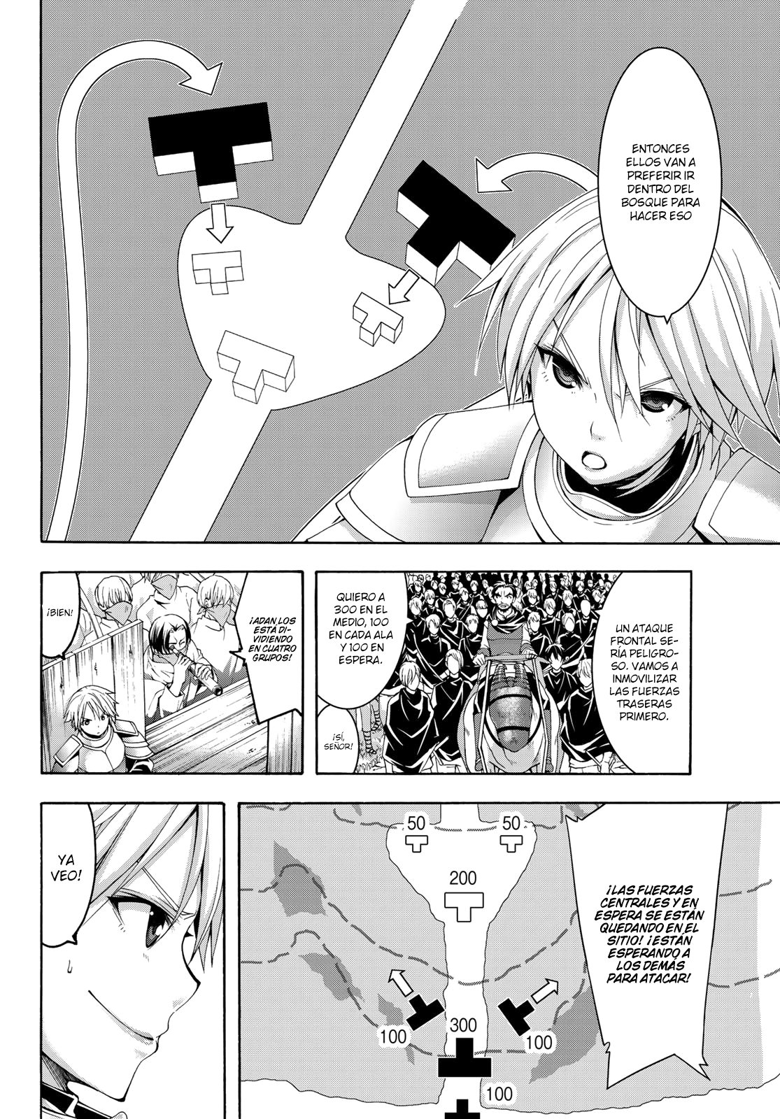 100-man no Inochi no Ue ni Ore wa Tatte Iru Capitulo 35 página 16