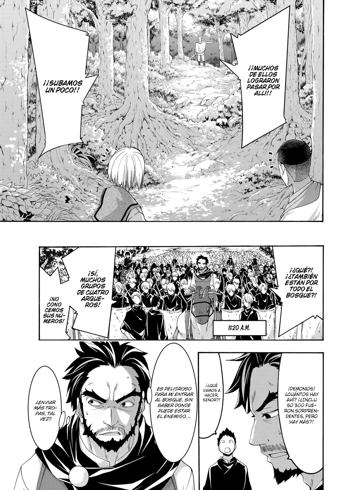 100-man no Inochi no Ue ni Ore wa Tatte Iru Capitulo 35 página 23