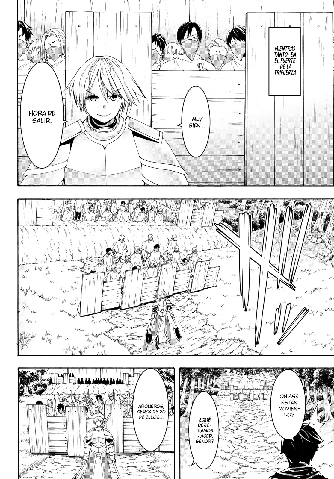 100-man no Inochi no Ue ni Ore wa Tatte Iru Capitulo 35 página 28