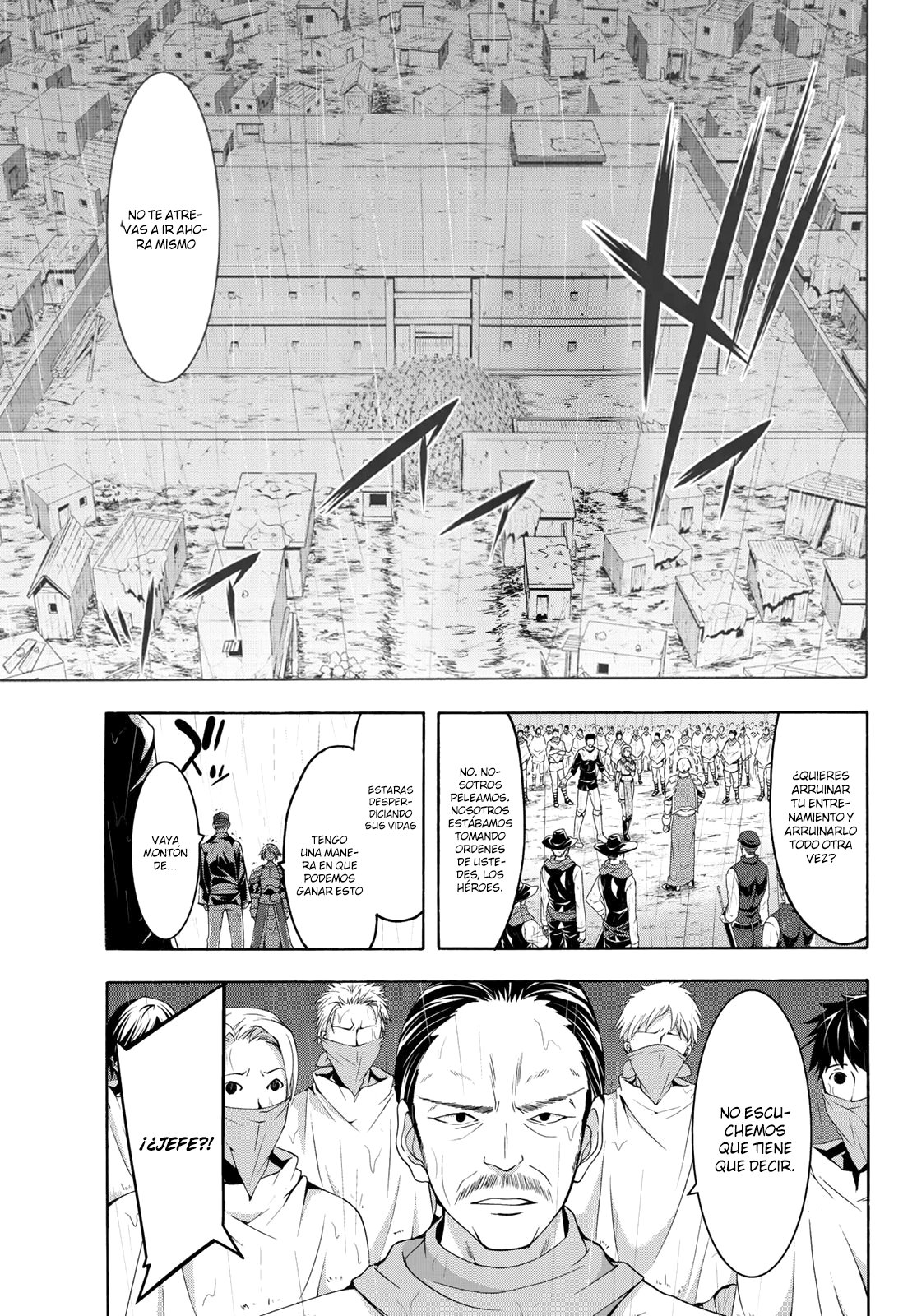 100-man no Inochi no Ue ni Ore wa Tatte Iru Capitulo 35 página 3