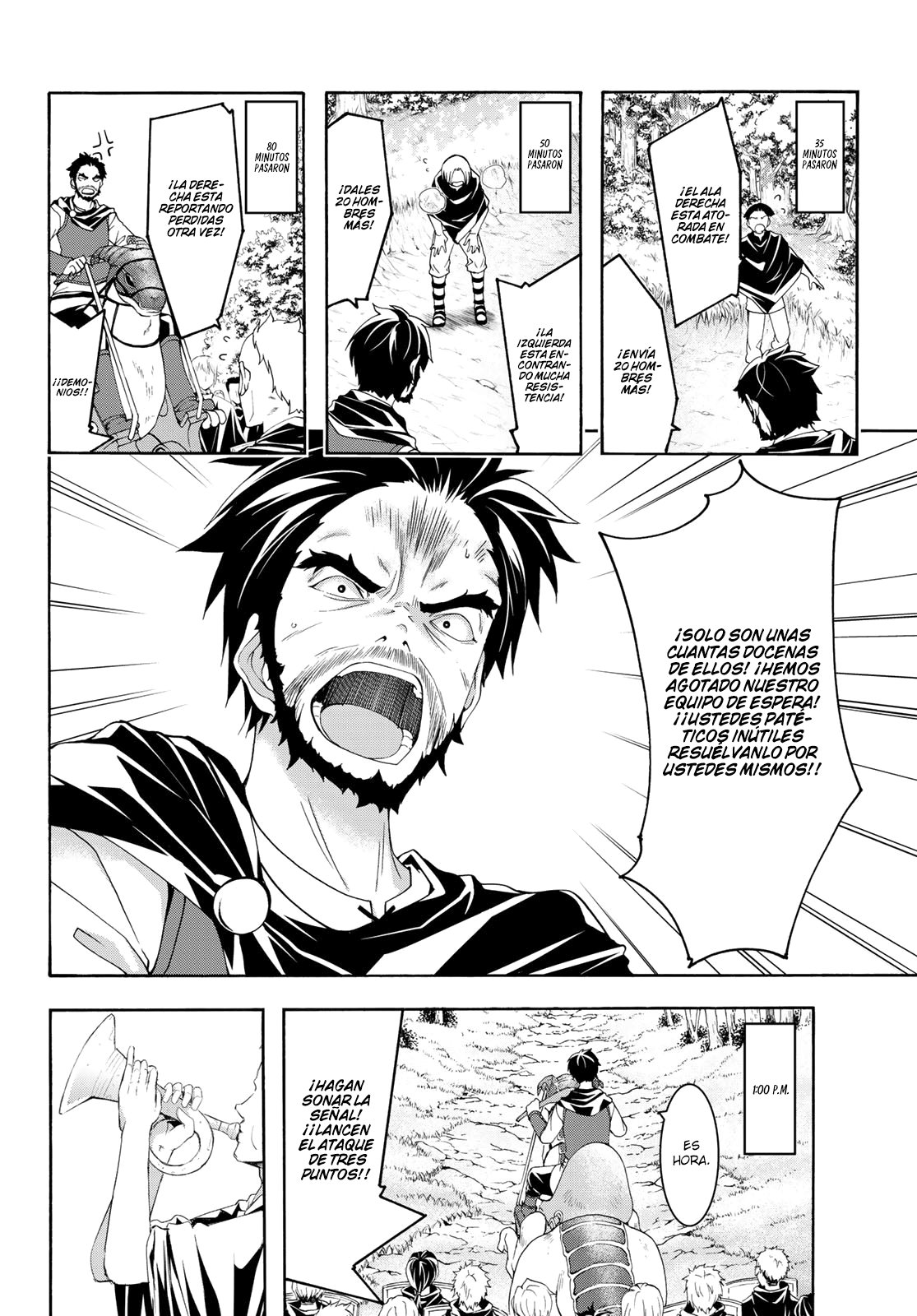 100-man no Inochi no Ue ni Ore wa Tatte Iru Capitulo 35 página 32