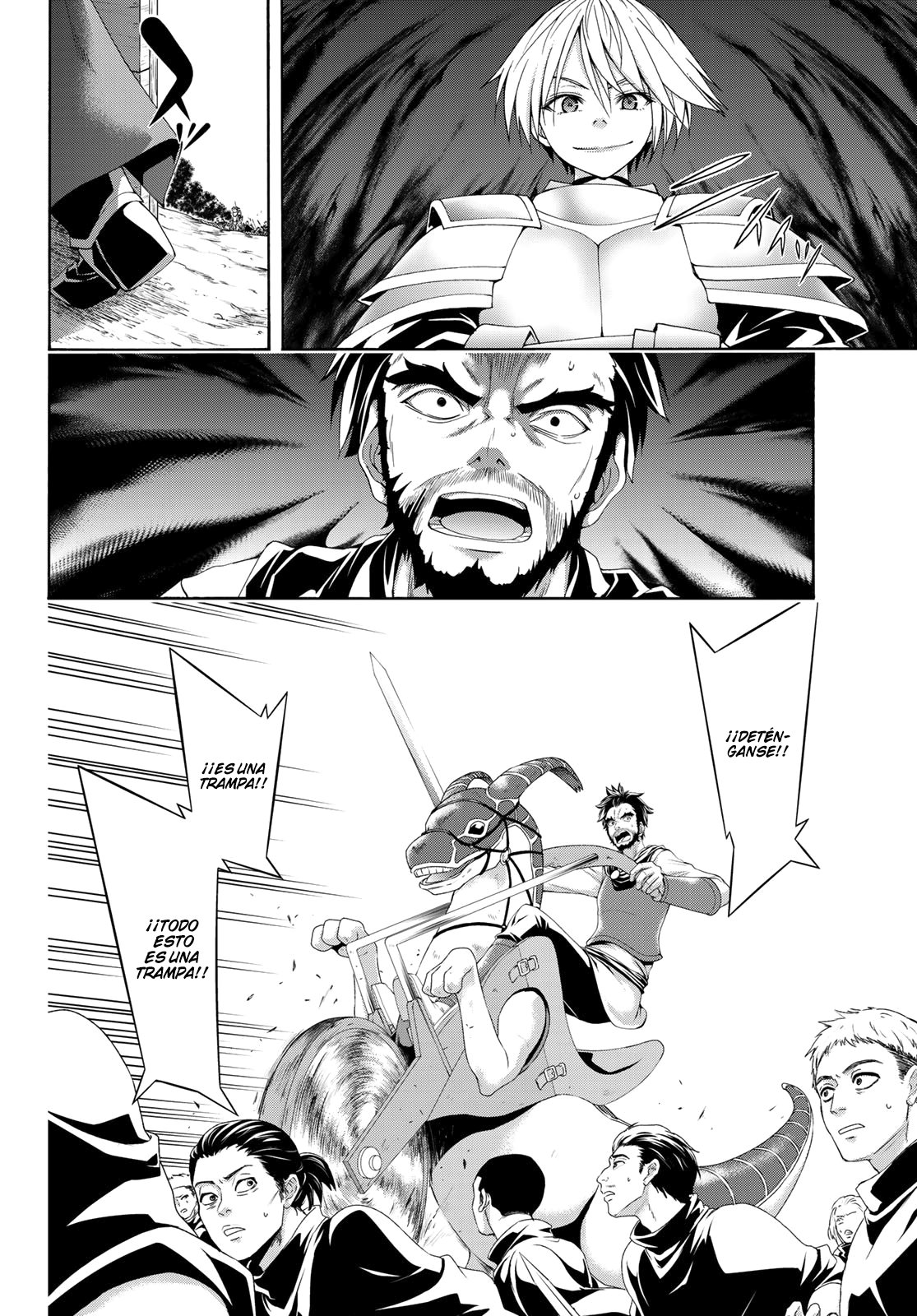 100-man no Inochi no Ue ni Ore wa Tatte Iru Capitulo 35 página 34