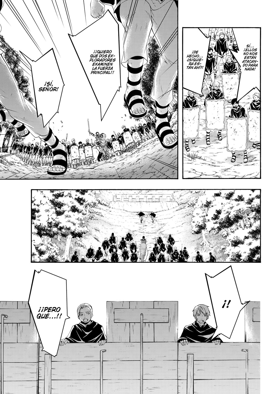 100-man no Inochi no Ue ni Ore wa Tatte Iru Capitulo 35 página 35