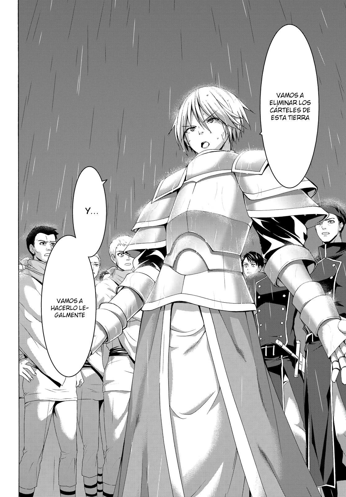 100-man no Inochi no Ue ni Ore wa Tatte Iru Capitulo 35 página 4