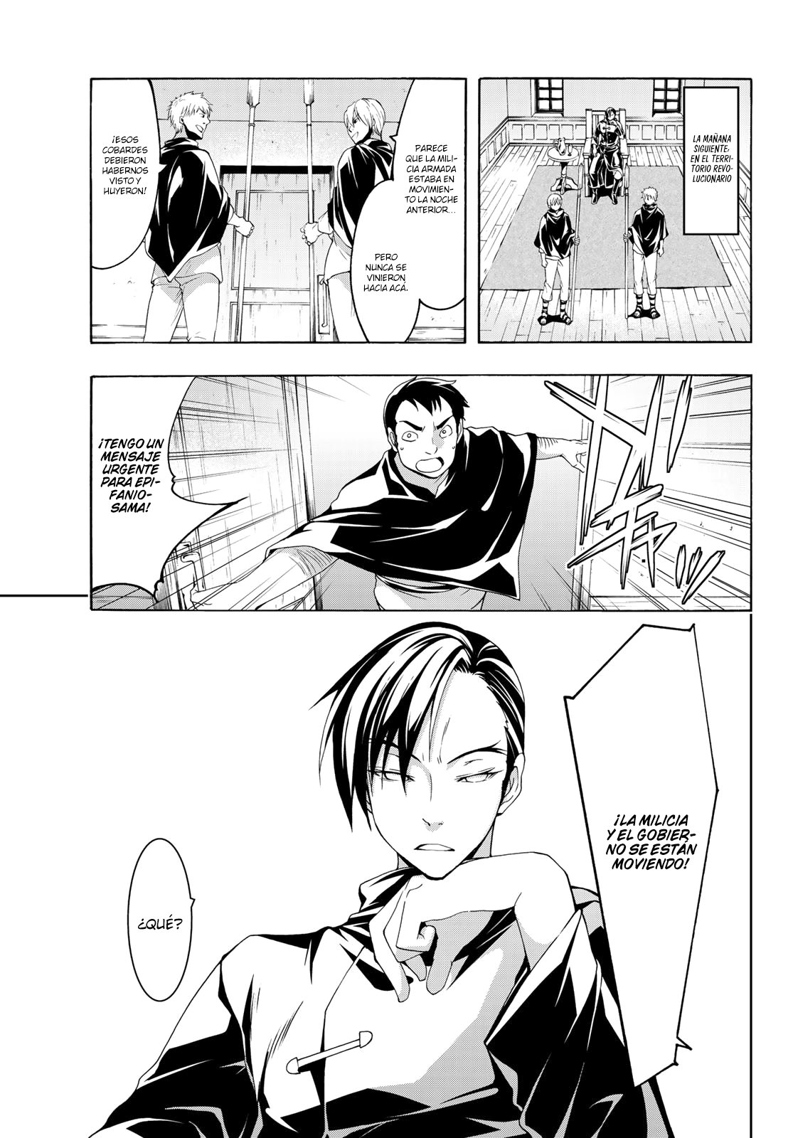 100-man no Inochi no Ue ni Ore wa Tatte Iru Capitulo 35 página 5