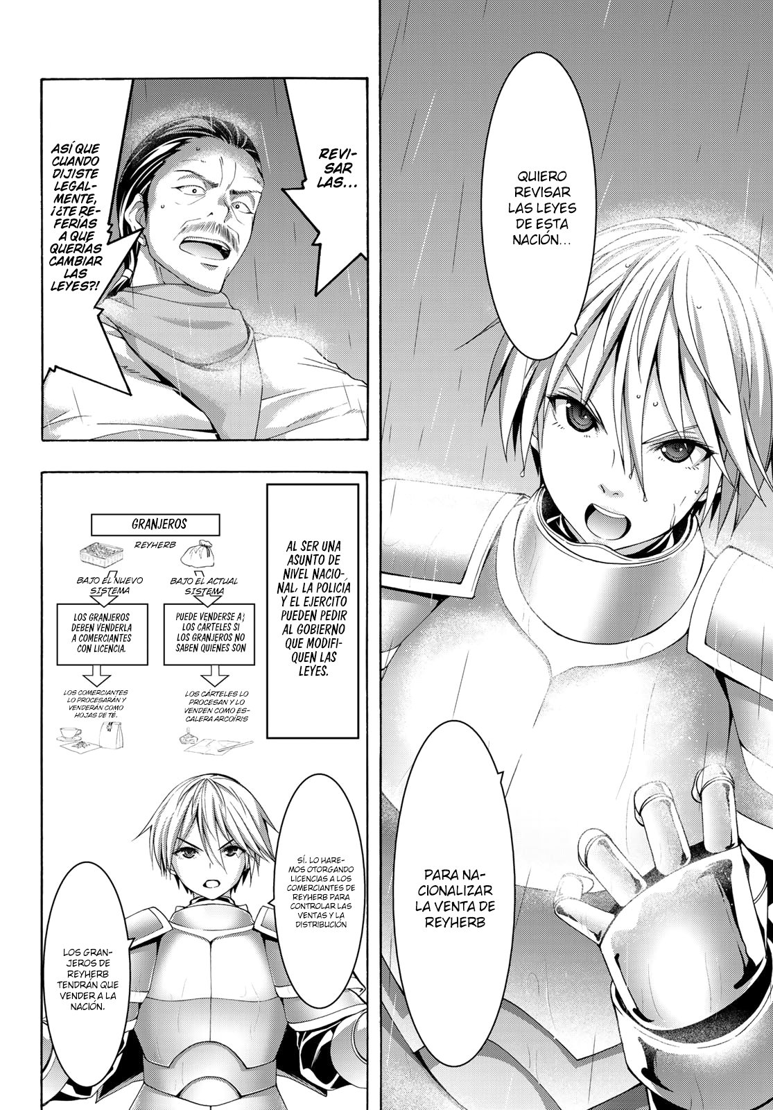 100-man no Inochi no Ue ni Ore wa Tatte Iru Capitulo 35 página 6