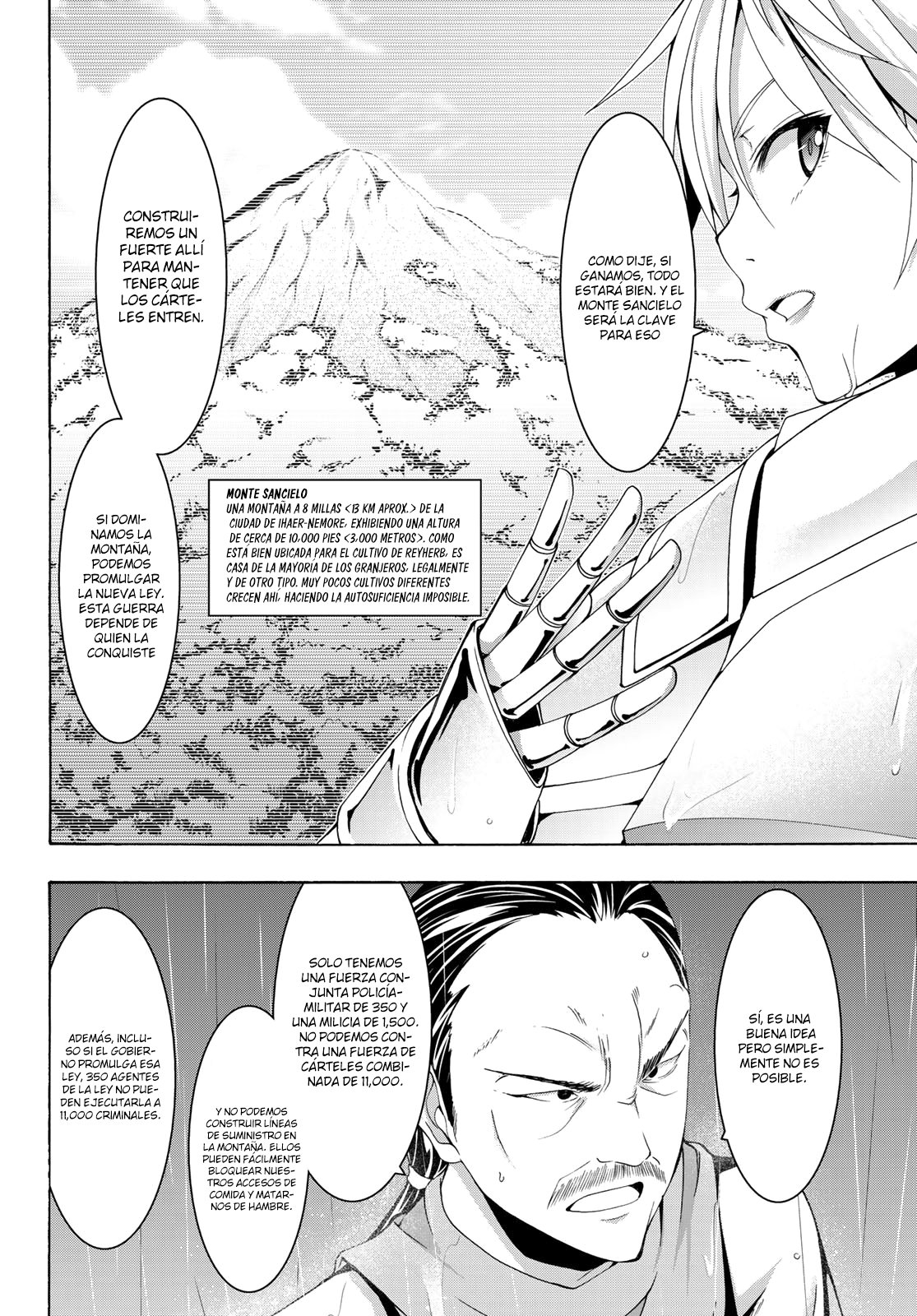 100-man no Inochi no Ue ni Ore wa Tatte Iru Capitulo 35 página 8