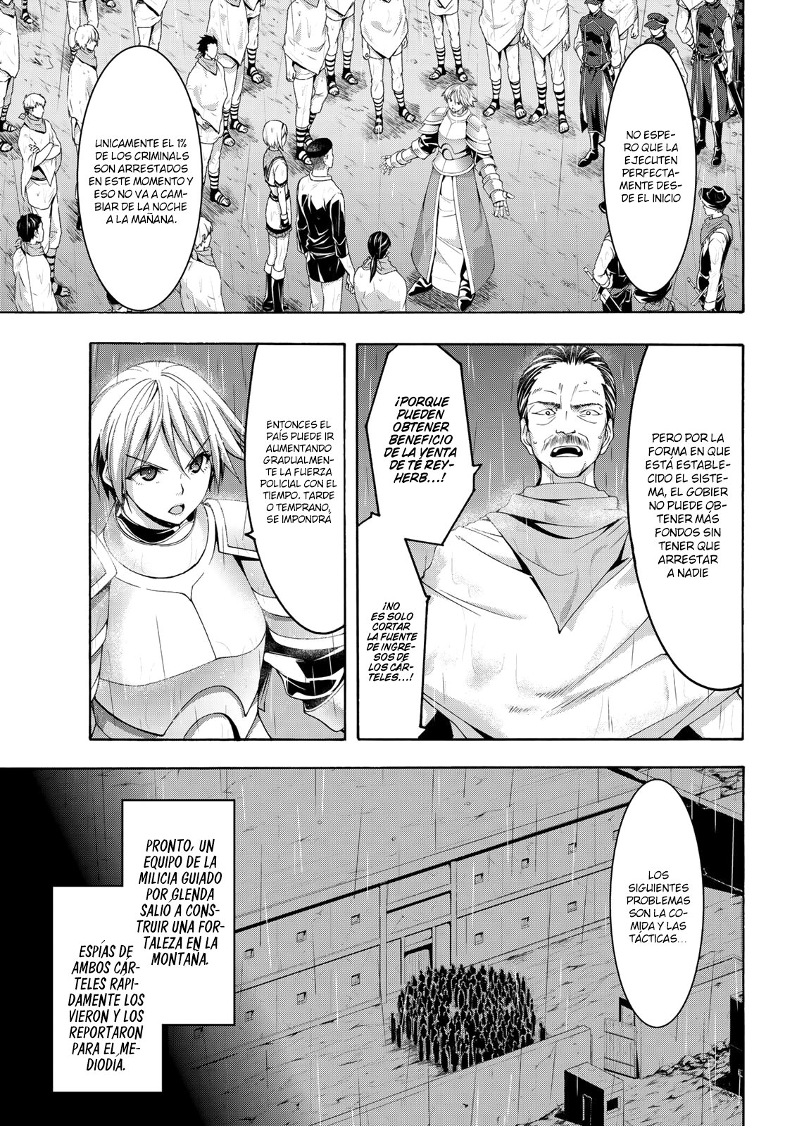 100-man no Inochi no Ue ni Ore wa Tatte Iru Capitulo 35 página 9