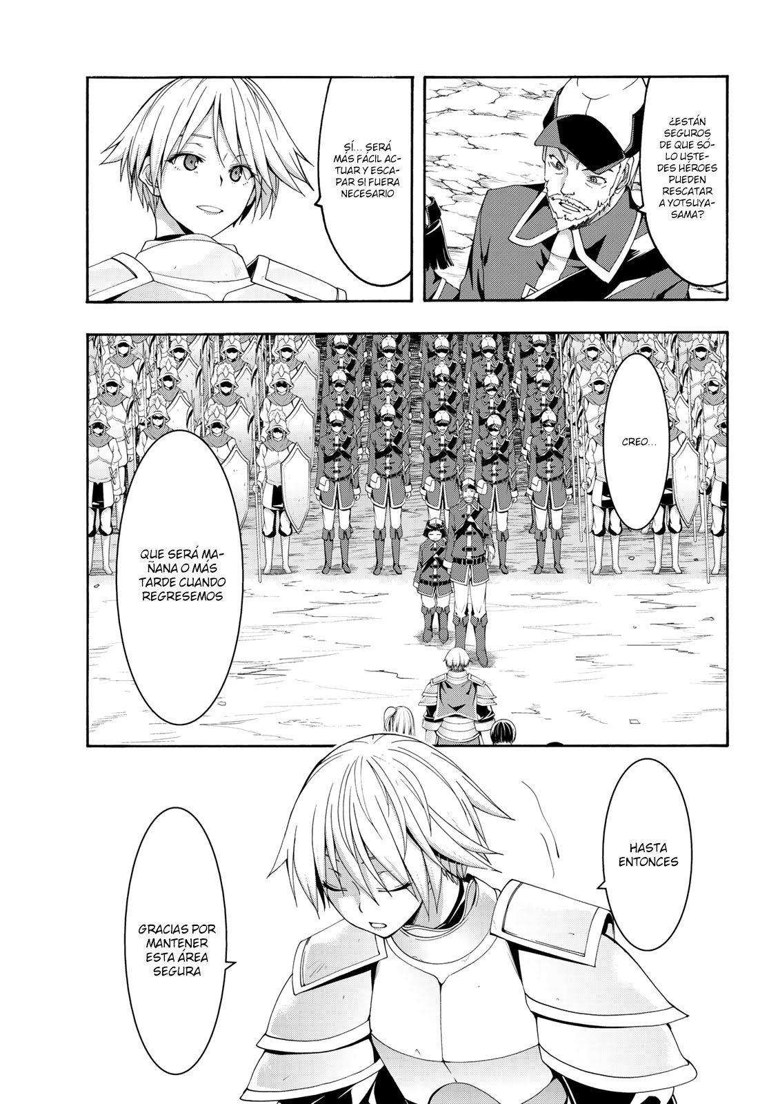 100-man no Inochi no Ue ni Ore wa Tatte Iru Capitulo 36 página 21