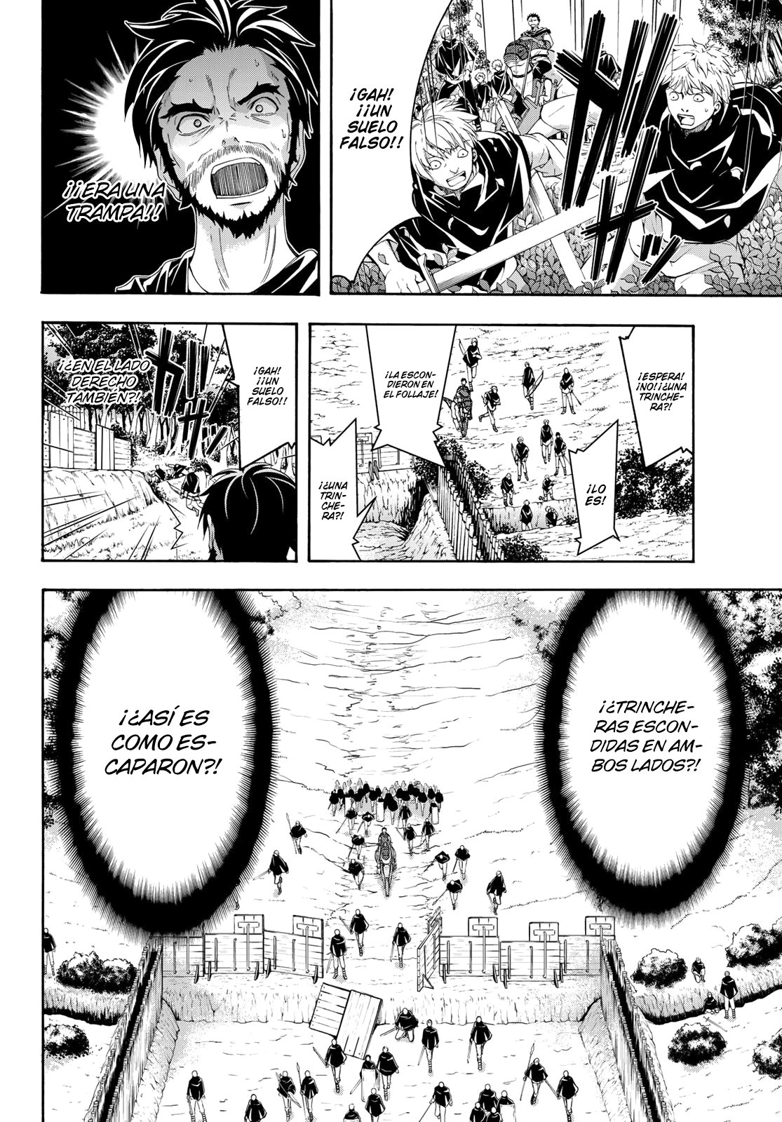 100-man no Inochi no Ue ni Ore wa Tatte Iru Capitulo 36 página 3