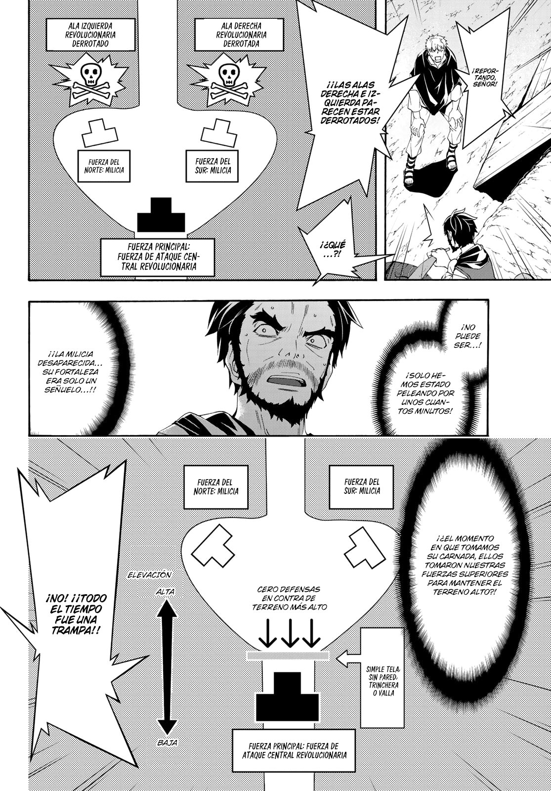 100-man no Inochi no Ue ni Ore wa Tatte Iru Capitulo 36 página 5