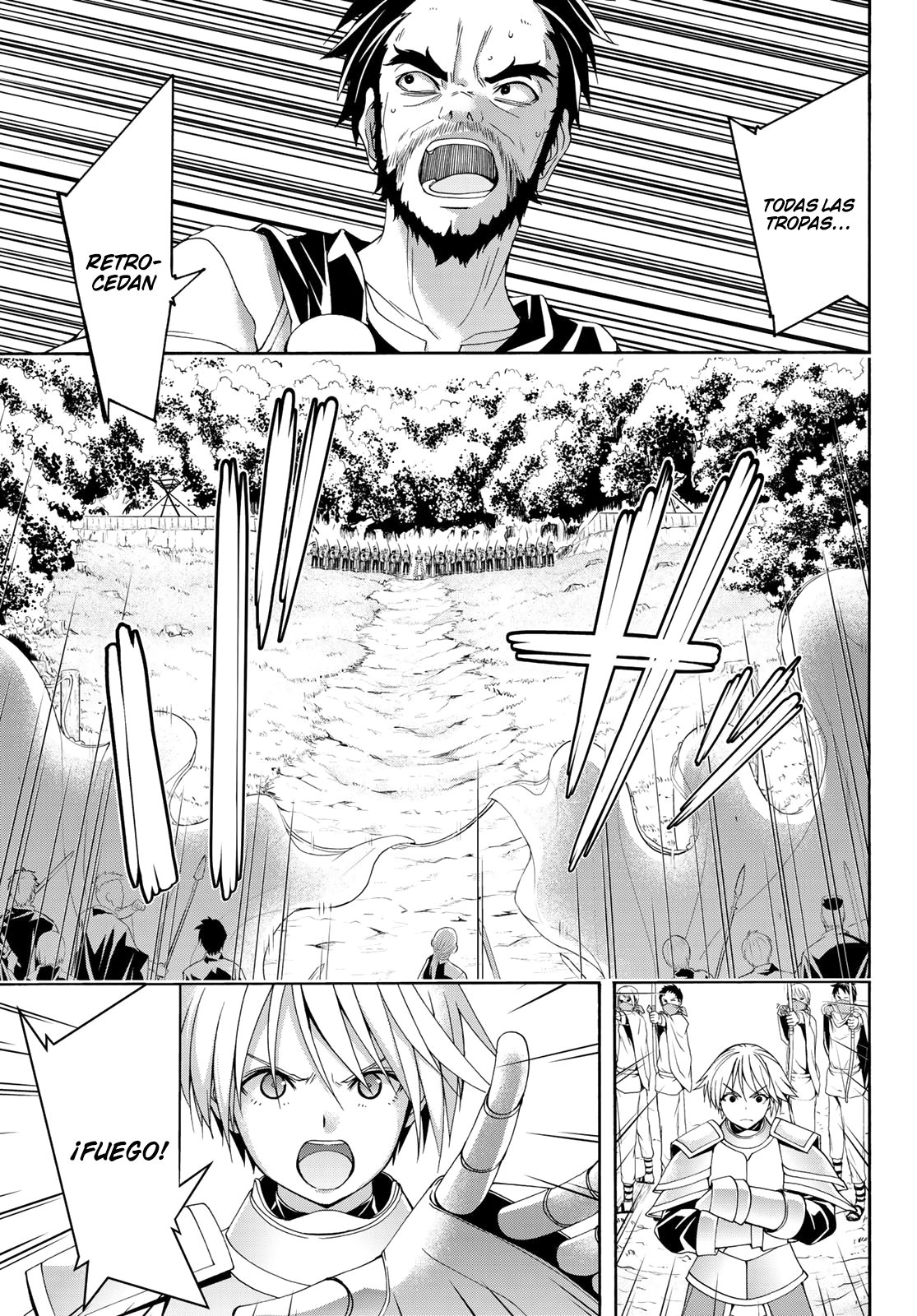 100-man no Inochi no Ue ni Ore wa Tatte Iru Capitulo 36 página 6