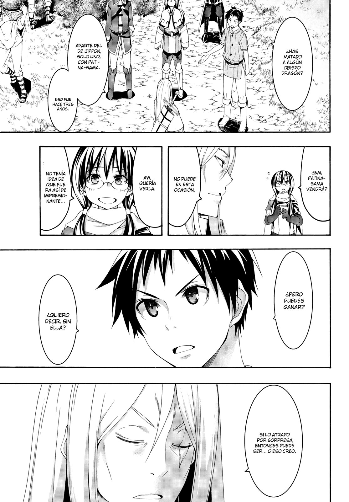 100-man no Inochi no Ue ni Ore wa Tatte Iru Capitulo 37 página 24