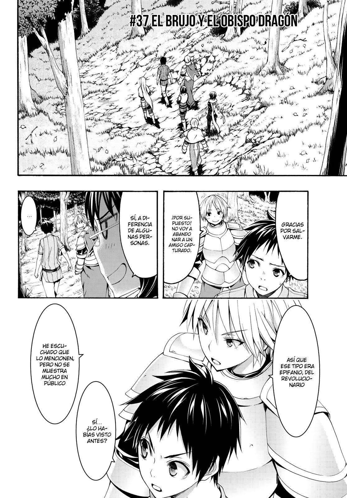 100-man no Inochi no Ue ni Ore wa Tatte Iru Capitulo 37 página 3