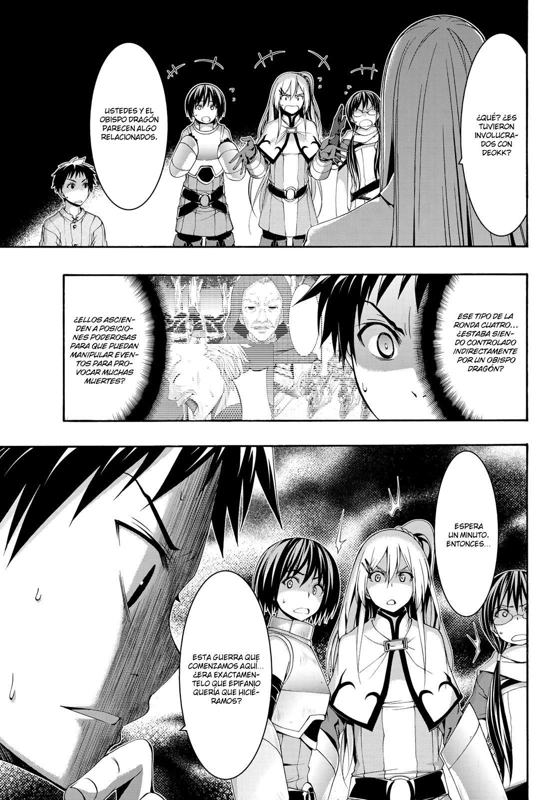 100-man no Inochi no Ue ni Ore wa Tatte Iru Capitulo 37 página 33