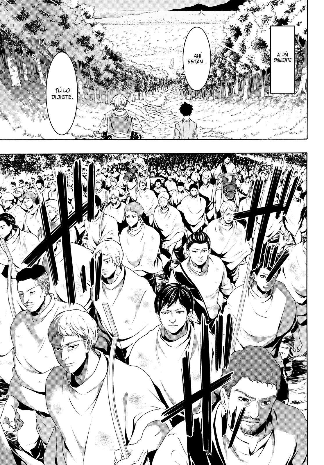 100-man no Inochi no Ue ni Ore wa Tatte Iru Capitulo 37 página 35