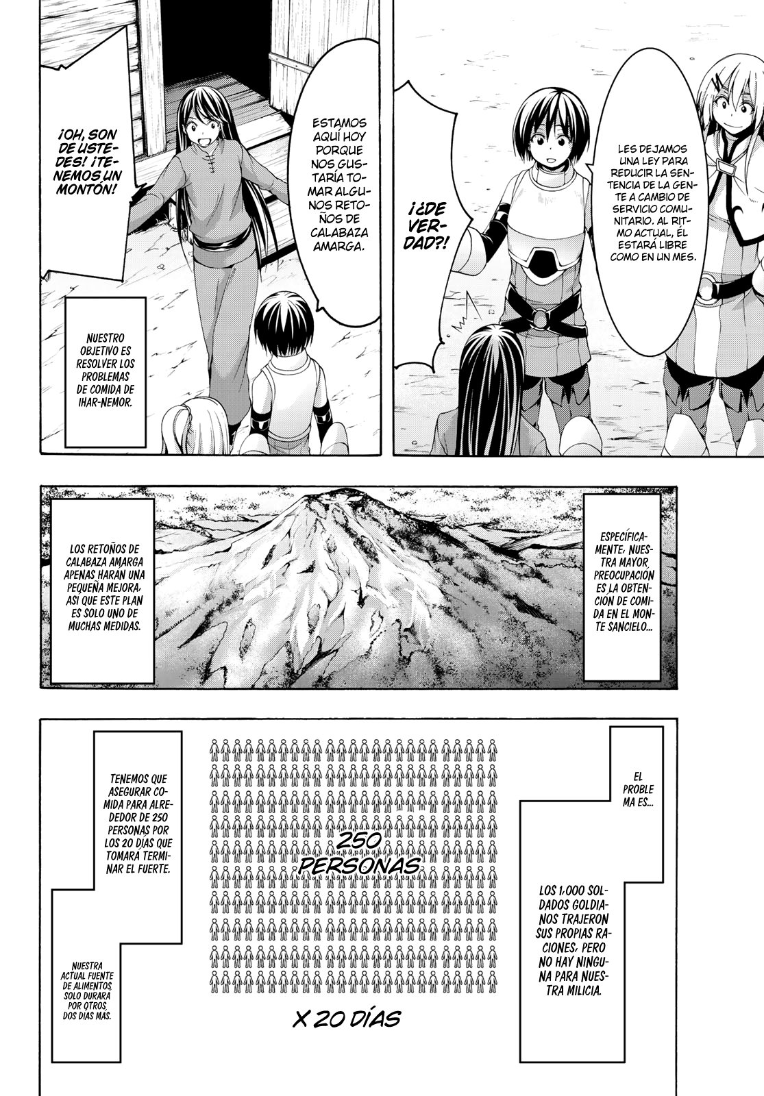 100-man no Inochi no Ue ni Ore wa Tatte Iru Capitulo 37 página 7