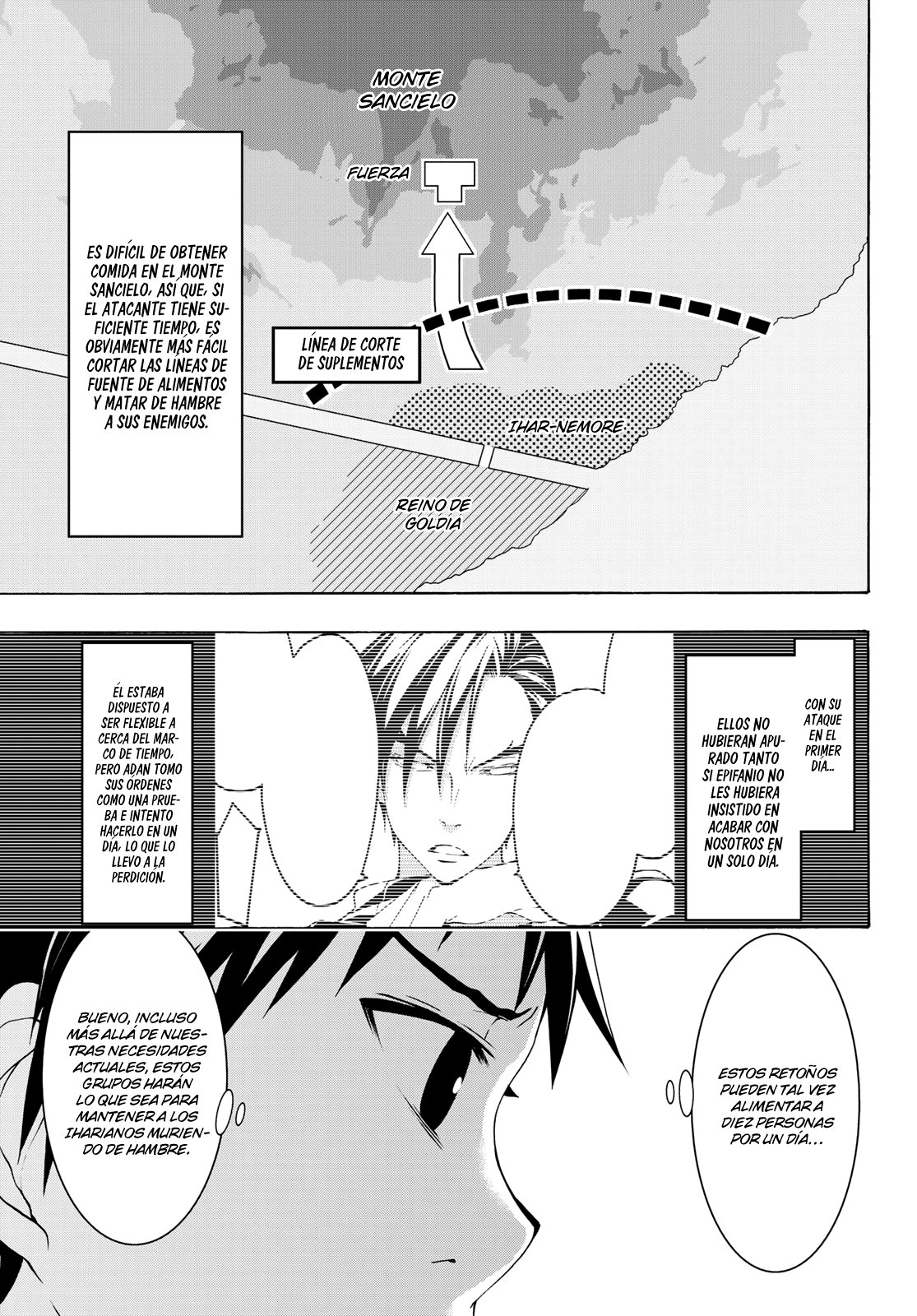 100-man no Inochi no Ue ni Ore wa Tatte Iru Capitulo 37 página 8