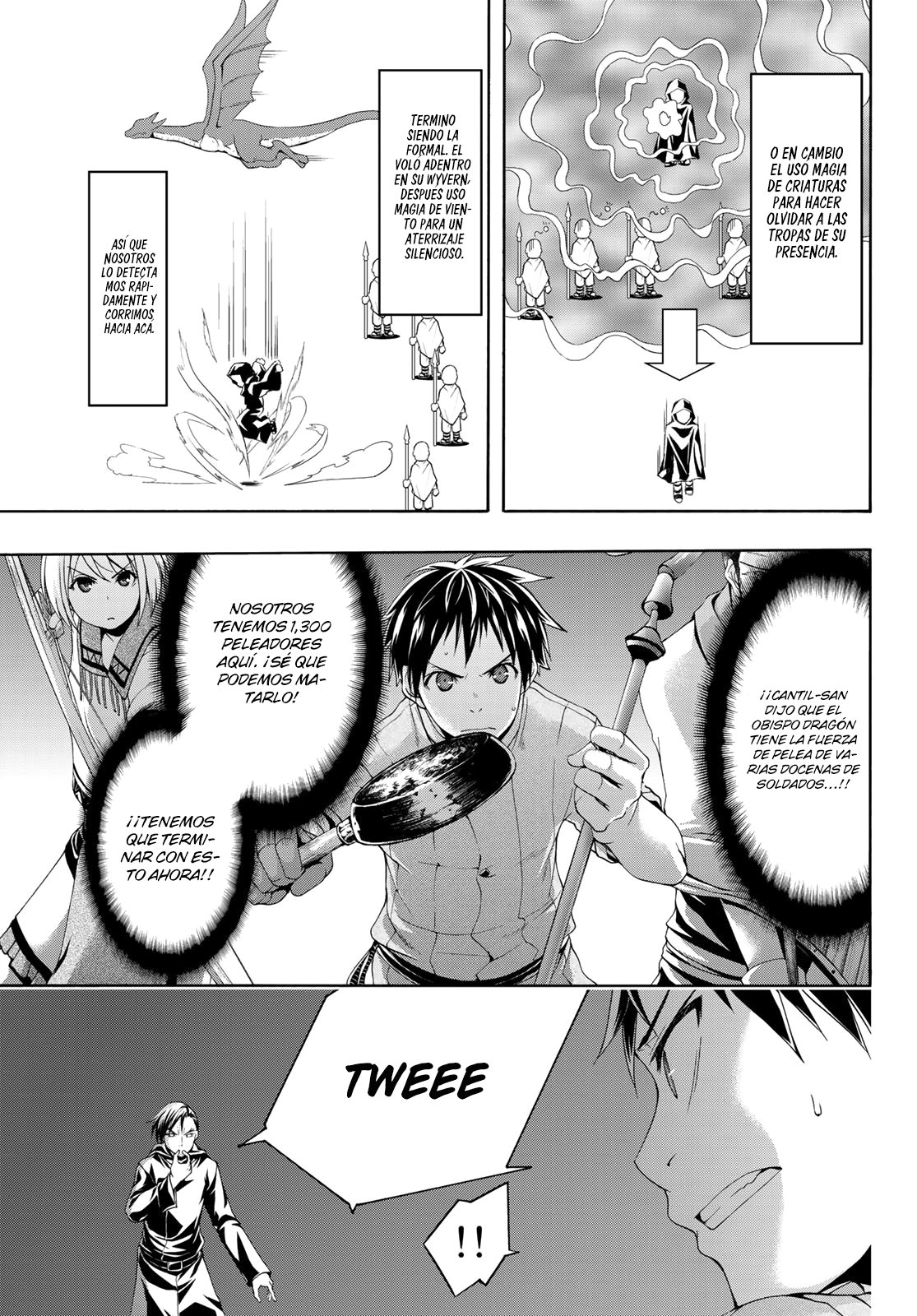 100-man no Inochi no Ue ni Ore wa Tatte Iru Capitulo 38 página 14