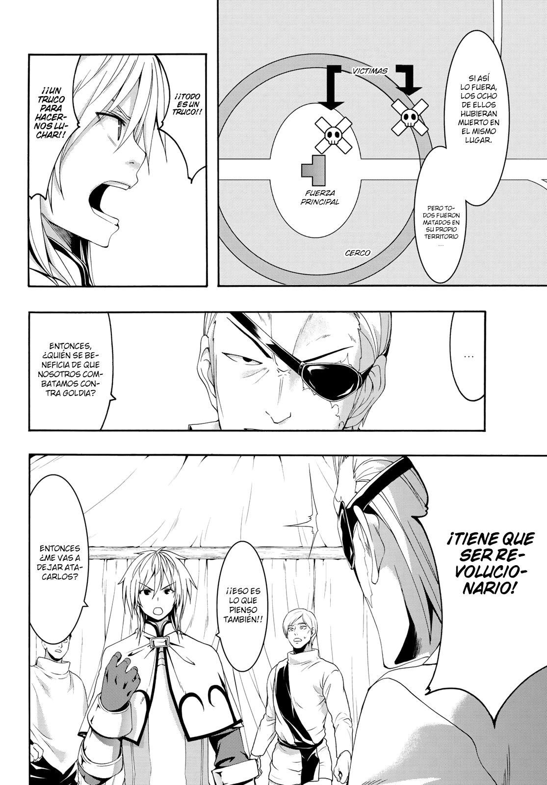 100-man no Inochi no Ue ni Ore wa Tatte Iru Capitulo 38 página 27