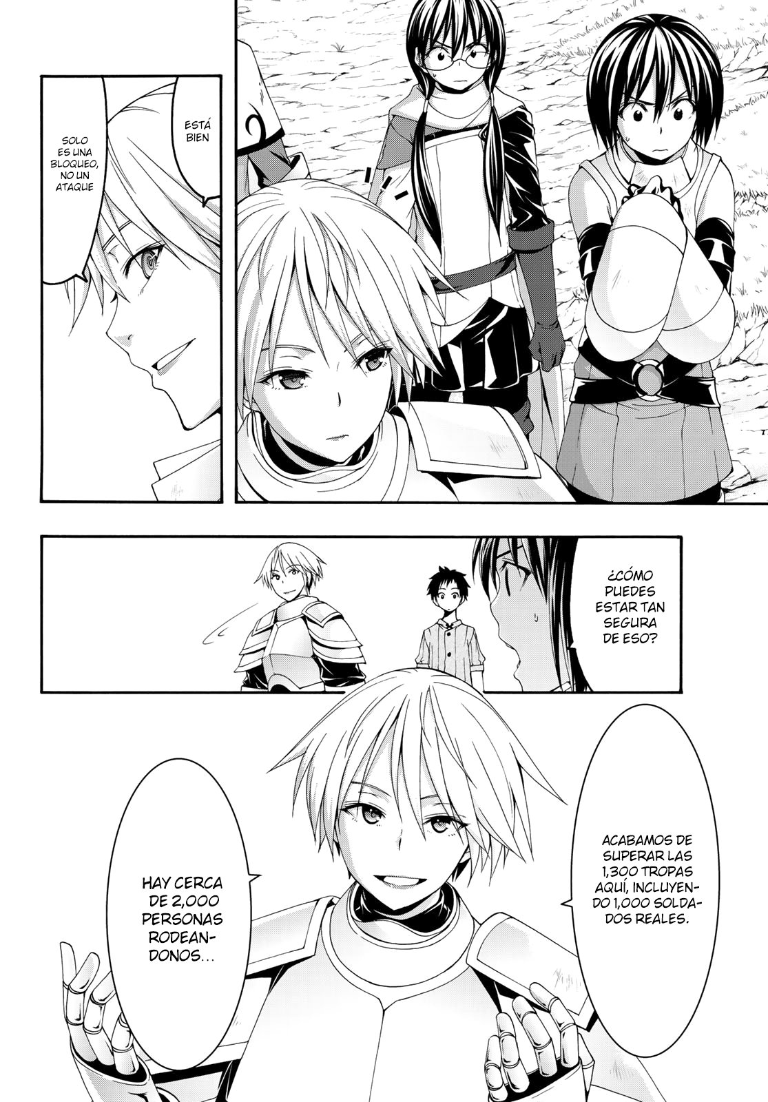 100-man no Inochi no Ue ni Ore wa Tatte Iru Capitulo 38 página 3