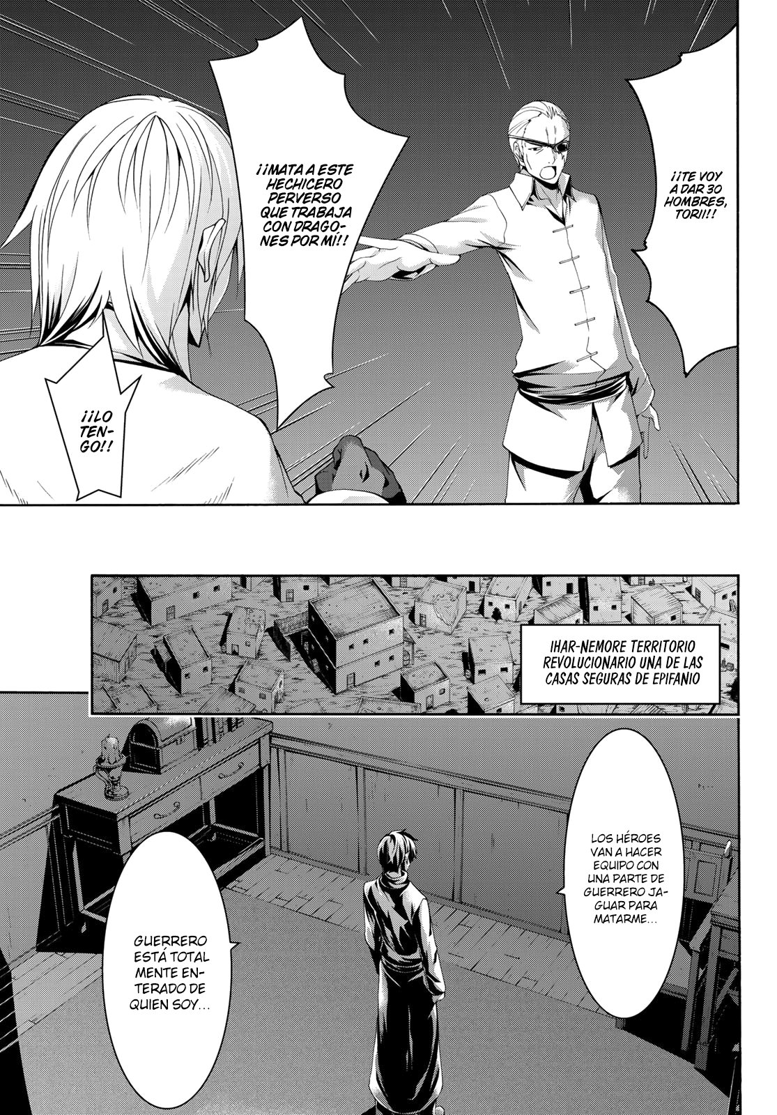 100-man no Inochi no Ue ni Ore wa Tatte Iru Capitulo 38 página 32