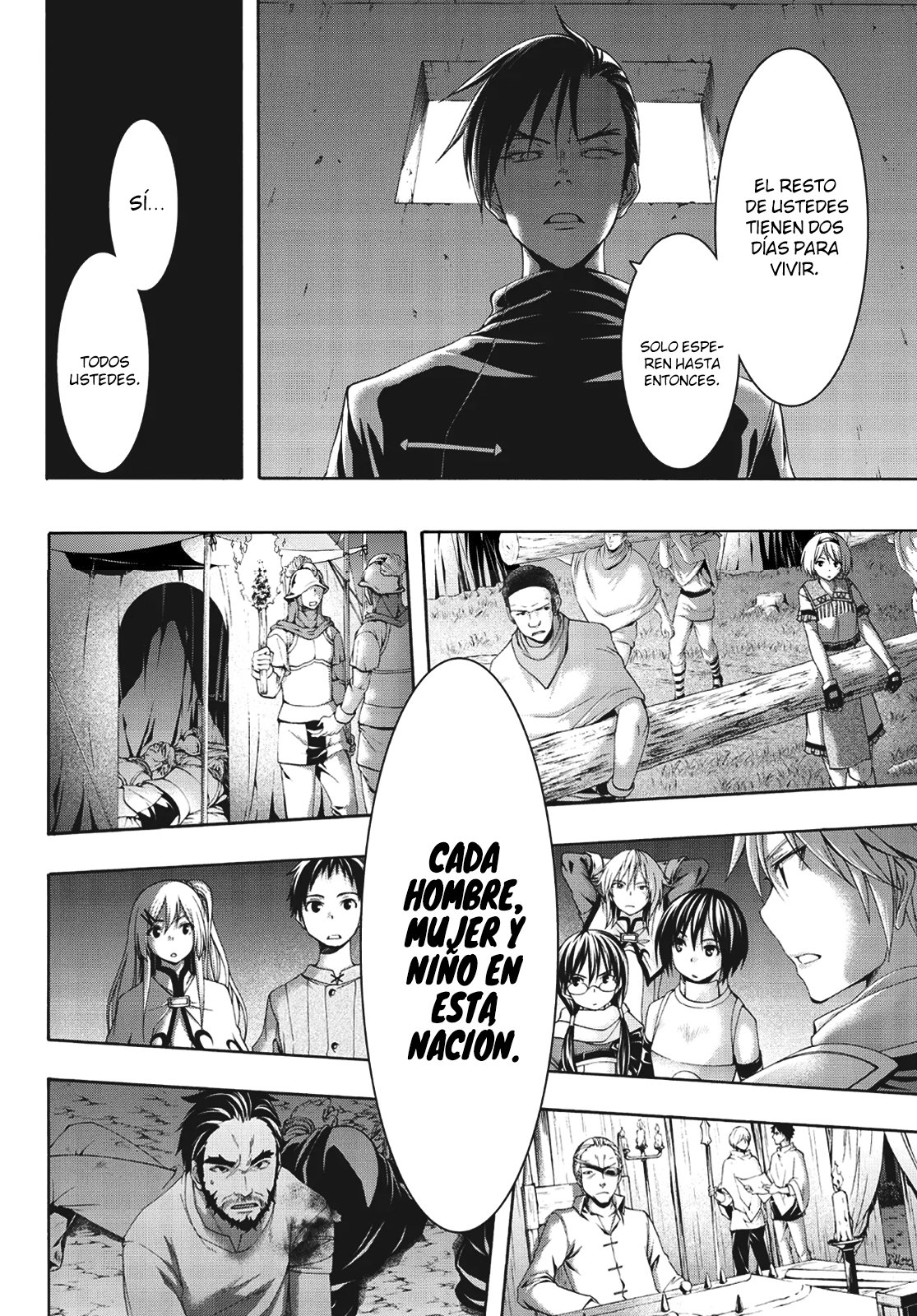 100-man no Inochi no Ue ni Ore wa Tatte Iru Capitulo 38 página 37